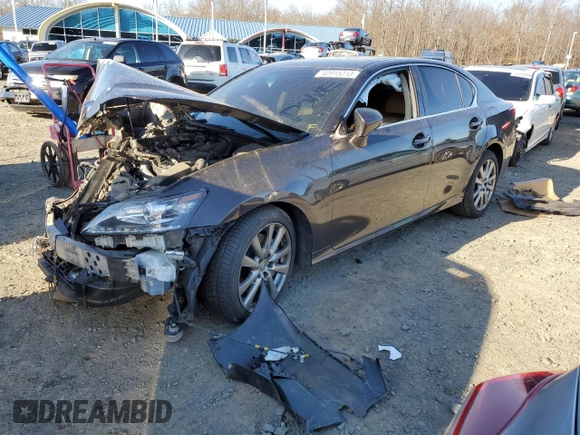 2015 Lexus GS 350 with VIN JTHCE1BL2FA005312, listed as a Copart auction lot 40915213 with 0 mi miles. Bid and sale history available at carsss.com. Image 1.