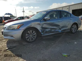 2011 Honda Accord EX-L with VIN 1HGCP3F87BA014953, listed as a Copart auction lot 58255825 with 423,319 mi miles and Salvage title. Bid and sale history available at DreamBid. Image 1.