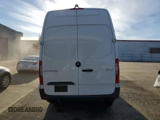 2024 Mercedes-Benz Sprinter Cargo with VIN W1Y4KBHY4RT182858, listed as a Copart auction lot 87263844 with Not Provided miles and Salvage Title. Bid and sale history available at carsss.com. Image 6.