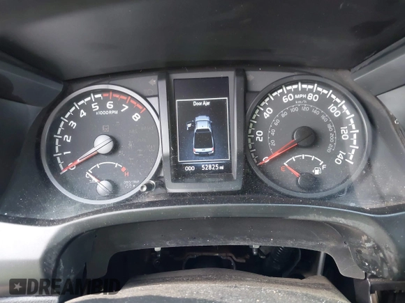 2022 Toyota Tacoma SR with VIN 3TYSX5EN8NT016817, listed as a IAAI auction lot 42140136 with 52,825 mi miles and . Bid and sale history available at DreamBid. Image 7.