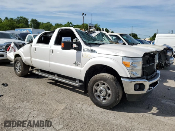 2016 Ford F-350 Platinum with VIN 1FT8W3BT2GEB89869, listed as a Copart auction lot 61044644 with 212,620 mi miles and Salvage Title. Bid and sale history available at DreamBid. Image 4.