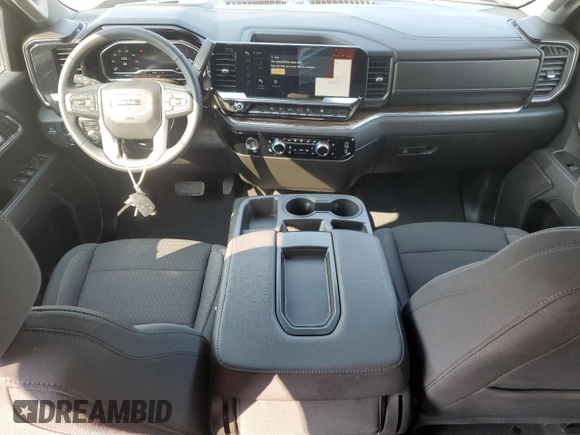2023 GMC Sierra 1500 with VIN 1GTVUCE82PZ335387, listed as a Copart auction lot 63642514 with 6,106 mi miles and Salvage Title. Bid and sale history available at DreamBid. Image 8.