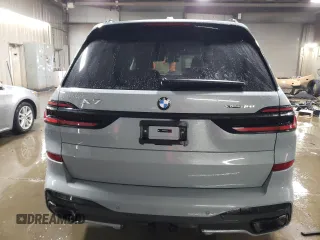 2024 BMW X7 xDrive40i with VIN 5UX23EM04R9V15436, listed as a Copart auction lot 46265095 with 5,504 mi miles and Salvage Title. Bid and sale history available at carsss.com. Image 6.