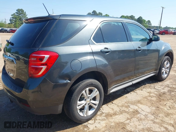 2017 Chevrolet Equinox LS z VIN 2GNALBEK3H1513879, wystawiony jako IAAI lot #41977552 z przebiegiem 154 109 mil mil oraz . Historia ofert i sprzedaży dostępna na DreamBid. Obrazek 4.