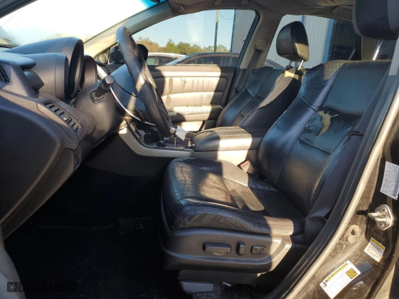 2010 Acura RDX with VIN 5J8TB2H24AA000587, listed as a Copart auction lot 48742945 with 0 mi miles and Clean Title. Bid and sale history available at carsss.com. Image 7.