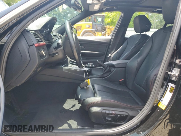 2015 BMW 3 Series 328i with VIN WBA3C1C5XFK118049, listed as a Copart auction lot 60166745 with 145,645 mi miles and Salvage title. Bid and sale history available at DreamBid. Image 7.