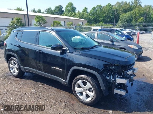 2020 Jeep Compass Latitude с VIN 3C4NJDBB8LT143150, выставлен на аукционе IAAI как лот 42563369 с пробегом 54 827 миль миль и . История ставок и продаж доступна на DreamBid. Изображение 1.