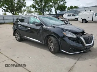 2019 Nissan Murano SL with VIN 5N1AZ2MS7KN131509, listed as a Copart auction lot 51875335 with 126,758 mi miles and Salvage Title. Bid and sale history available at DreamBid. Image 4.