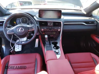 2020 Lexus RX with VIN 2T2YGMDA7LC044303, listed as a Copart auction lot 38515613 with 18,514 mi miles. Bid and sale history available at carsss.com. Image 8.