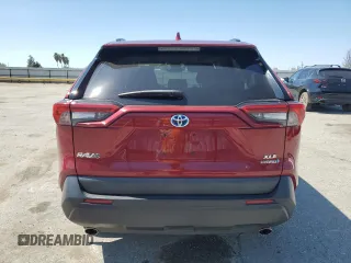2019 Toyota RAV4 Hybrid XLE with VIN 2T3RWRFV4KW041887, listed as a Copart auction lot 50651875 with 67,927 mi miles and Salvage Title. Bid and sale history available at carsss.com. Image 6.