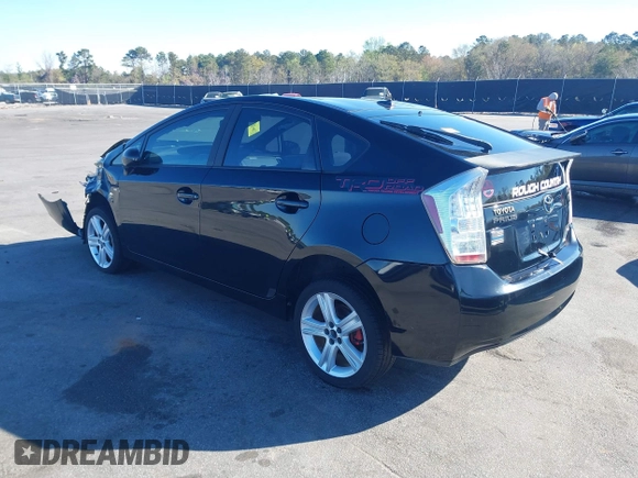 2011 Toyota Prius I with VIN JTDKN3DU9B0255659, listed as a IAAI auction lot 41857782 with 273,166 mi miles. Bid and sale history available at carsss.com. Image 3.