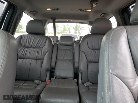 2009 Honda Odyssey EX-L with VIN 5FNRL387X9B055281, listed as a Copart auction lot 53981085 with 153,290 mi miles and Salvage Title. Bid and sale history available at carsss.com. Image 10.