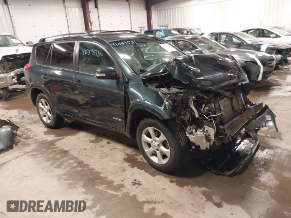 2012 Toyota RAV4 Limited with VIN 2T3DK4DV2CW090650, listed as a IAAI auction lot 41639531 with 176,086 mi miles. Bid and sale history available at carsss.com. Image 1.