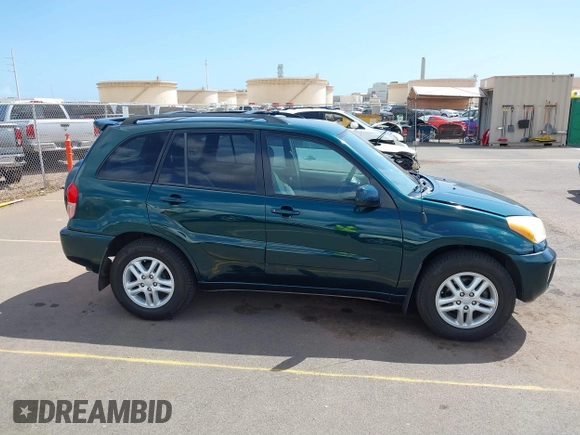 2003 Toyota RAV4 with VIN JTEGH20V030090992, listed as a IAAI auction lot 41798546 with 55,790 mi miles. Bid and sale history available at carsss.com. Image 13.