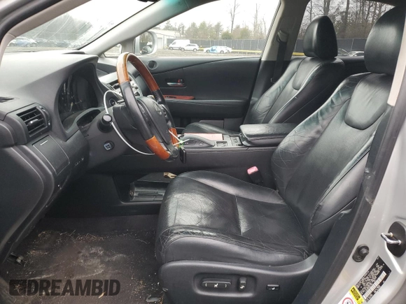 2011 Lexus RX 450h with VIN JTJBC1BA3B2417922, listed as a Copart auction lot 86585024 with 198,151 mi miles and Salvage title. Bid and sale history available at DreamBid. Image 7.