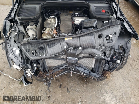 2022 Mercedes-Benz GLS 450 with VIN 4JGFF5KE1NA660141, listed as a Copart auction lot 48505284 with 25,671 mi miles and . Bid and sale history available at DreamBid. Image 12.