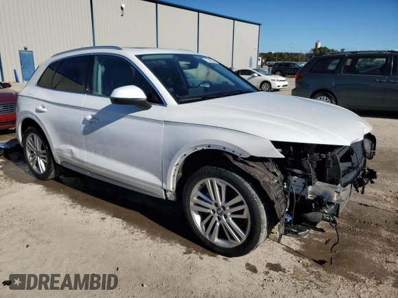 2018 Audi Q5 Premium Plus with VIN WA1BNAFY5J2010455, listed as a Copart auction lot 72926202 with 53,290 mi miles. Bid and sale history available at carsss.com. Image 4.