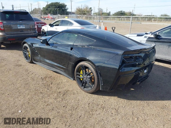 2015 Chevrolet Corvette 3LT with VIN 1G1YE2D78F5104697, listed as a IAAI auction lot 41236668 with 44,253 mi miles. Bid and sale history available at carsss.com. Image 3.