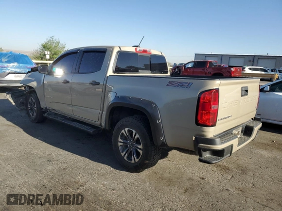 2022 Chevrolet Colorado 4WD Z71 with VIN 1GCGTDEN9N1214178, listed as a Copart auction lot 52823545 with 96,199 mi miles and Salvage title. Bid and sale history available at DreamBid. Image 2.