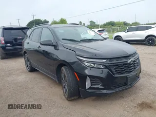 2024 Chevrolet Equinox RS with VIN 3GNAXMEG4RL192933, listed as a IAAI auction lot 42130843 with Not provided miles and . Bid and sale history available at DreamBid. Image 1.