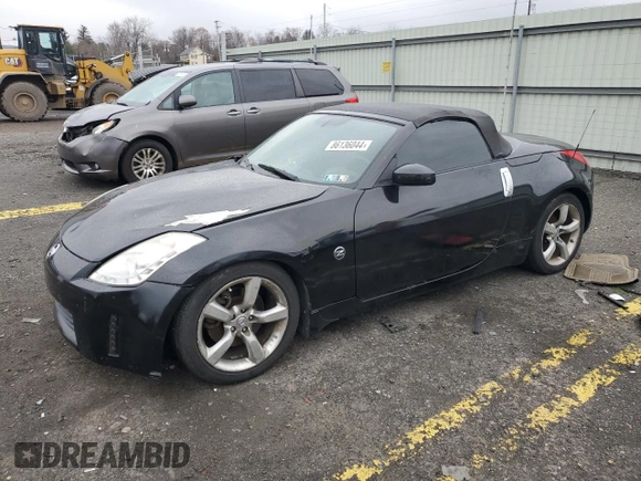 2008 Nissan 350Z Enthusiast with VIN JN1BZ36A48M852200, listed as a Copart auction lot 86136044 with 86,107 mi miles and Clean Title. Bid and sale history available at DreamBid. Image 1.