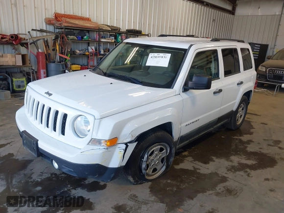 2011 Jeep Patriot Sport with VIN 1J4NT1GA9BD287751, listed as a IAAI auction lot 42035938 with 93,069 mi miles and . Bid and sale history available at carsss.com. Image 17.
