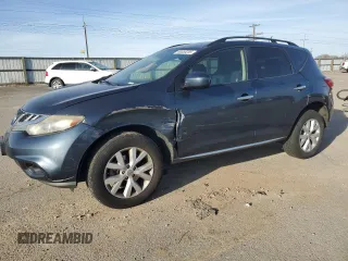 2013 Nissan Murano SV with VIN JN8AZ1MW3DW323514, listed as a Copart auction lot 48353255 with 125,284 mi miles and Salvage Title. Bid and sale history available at carsss.com. Image 1.