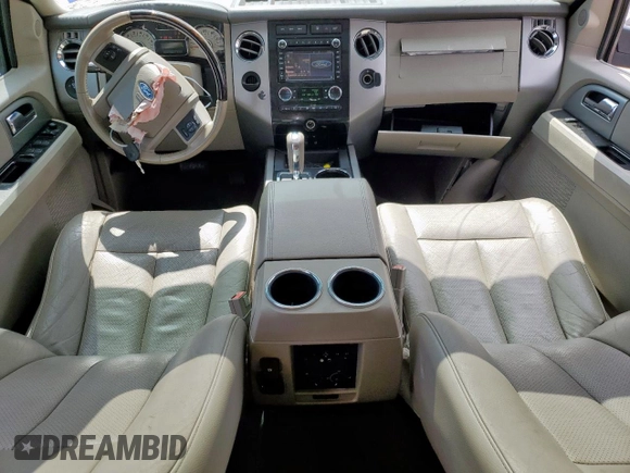 2014 Ford Expedition Limited with VIN 1FMJU1K5XEEF27752, listed as a Copart auction lot 59866835 with 160,827 mi miles and Salvage title. Bid and sale history available at DreamBid. Image 8.