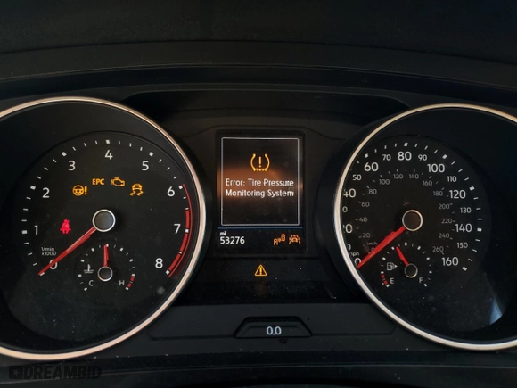2020 Volkswagen Tiguan SE with VIN 3VV2B7AX4LM174700, listed as a Copart auction lot 46323834 with 53,276 mi miles and Salvage Title. Bid and sale history available at carsss.com. Image 9.