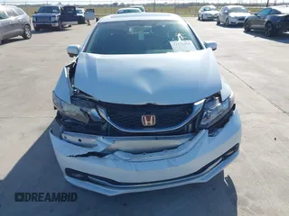 2014 Honda Civic Sedan EX-L with VIN 19XFB2F95EE011158, listed as a IAAI auction lot 41776101 with 1 mi miles. Bid and sale history available at carsss.com. Image 12.