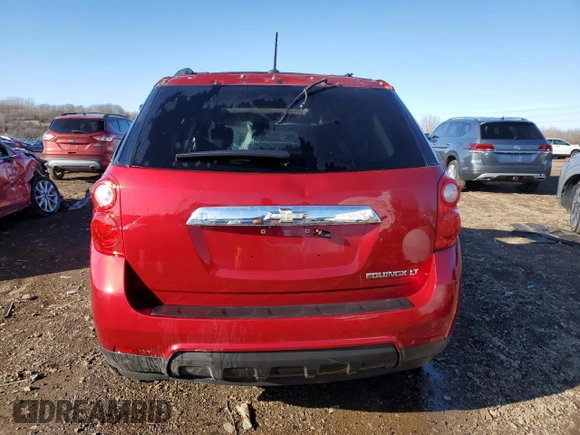2015 Chevrolet Equinox LT with VIN 2GNALCEK2F6118727, listed as a Copart auction lot 49486605 with 133,631 mi miles and Salvage Title. Bid and sale history available at carsss.com. Image 6.