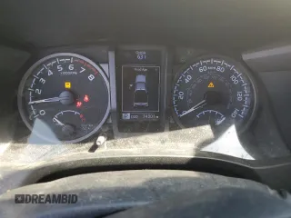 2020 Toyota Tacoma SR5 with VIN 3TMCZ5AN9LM296891, listed as a Copart auction lot 56047625 with 74,301 mi miles and Salvage title. Bid and sale history available at DreamBid. Image 9.