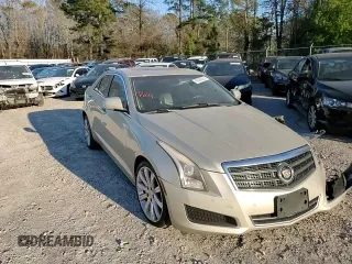 2014 Cadillac ATS Luxury AWD with VIN 1G6AH5RX9E0117273, listed as a Copart auction lot 46536525 with 126,518 mi miles and Salvage title. Bid and sale history available at DreamBid. Image 11.