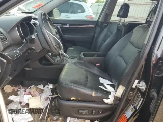 2013 Kia Sorento EX with VIN 5XYKU4A60DG394087, listed as a Copart auction lot 60324665 with 130,736 mi miles and Salvage title. Bid and sale history available at DreamBid. Image 7.