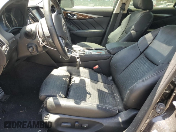 2015 Infiniti Q50 Premium z VIN JN1BV7AP7FM340202, wystawiony jako Copart lot #52777575 z przebiegiem 70 023 mil mil oraz Szkoda całkowita • Salvage title. Historia ofert i sprzedaży dostępna na DreamBid. Obrazek 7.