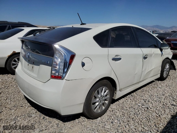 2012 Toyota Prius Plug-In with VIN JTDKN3DP9C3019460, listed as a Copart auction lot 71377474 with 100,689 mi miles and Salvage Title. Bid and sale history available at carsss.com. Image 3.