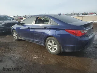 2013 Hyundai Sonata GLS with VIN 5NPEB4AC4DH506083, listed as a Copart auction lot 45553325 with 123,723 mi miles and Salvage Title. Bid and sale history available at carsss.com. Image 2.