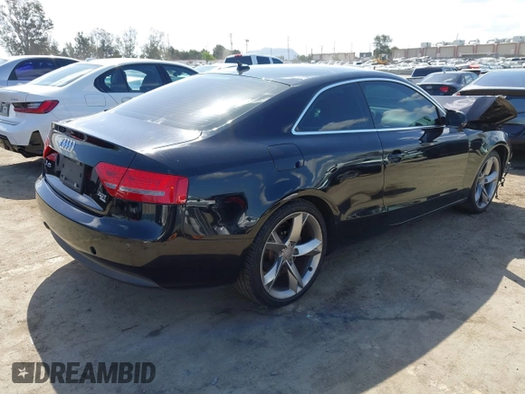 2012 Audi A5 Premium Plus with VIN WAULFAFR2CA016445, listed as a IAAI auction lot 41948820 with 159,751 mi miles and . Bid and sale history available at DreamBid. Image 4.