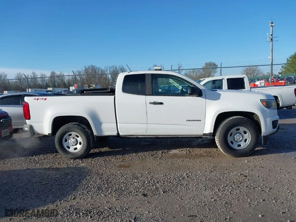2019 Chevrolet Colorado 4WD Work Truck with VIN 1GCHTBEA4K1219239, listed as a IAAI auction lot 41849984 with 121,887 mi miles. Bid and sale history available at carsss.com. Image 13.