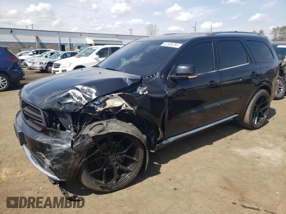 2016 Dodge Durango Limited with VIN 1C4RDJDG9GC485319, listed as a Copart auction lot 52536295 with 127,541 mi miles and Salvage Title. Bid and sale history available at DreamBid. Image 1.