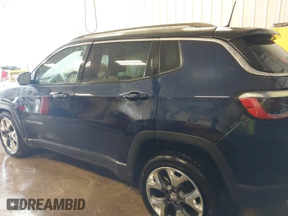 2021 Jeep Compass Limited with VIN 3C4NJDCB7MT561621, listed as a IAAI auction lot 41640659 with 59,479 mi miles and . Bid and sale history available at carsss.com. Image 14.