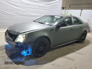 2011 Cadillac CTS Premium with VIN 1G6DS5ED9B0108868, listed as a Copart auction lot 48022825 with 128,624 mi miles and Salvage Title. Bid and sale history available at carsss.com. Image 1.
