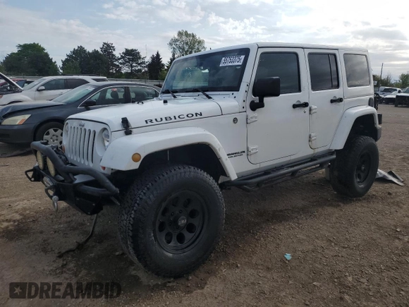 2012 Jeep Wrangler Unlimited Call of Duty MW3 with VIN 1C4BJWFG7CL266678, listed as a Copart auction lot 55753375 with 155,092 mi miles and Salvage title. Bid and sale history available at DreamBid. Image 1.