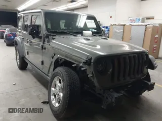 2021 Jeep Wrangler Unlimited Willys z VIN 1C4HJXDN1MW719176, wystawiony jako IAAI lot #41939879 z przebiegiem 29 213 mil mil oraz . Historia ofert i sprzedaży dostępna na DreamBid. Obrazek 1.