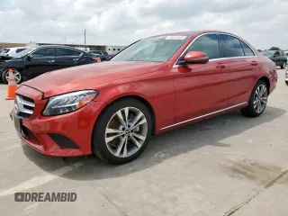 2019 Mercedes-Benz C 300 z VIN 55SWF8DB2KU283989, wystawiony jako Copart lot #59351645 z przebiegiem 46 853 mil mil oraz Szkoda całkowita • Salvage title. Historia ofert i sprzedaży dostępna na DreamBid. Obrazek 1.