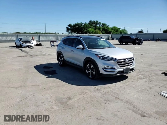 2016 Hyundai Tucson Limited with VIN KM8J33A25GU148656, listed as a Copart auction lot 54131985 with 71,340 mi miles and Salvage Title. Bid and sale history available at carsss.com. Image 14.