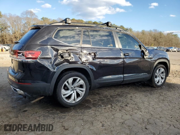 2021 Volkswagen Atlas SE с VIN 1V2WP2CA6MC567189, выставлен на аукционе Copart как лот 41929445 с пробегом 48 572 миль миль и На запчасти • Non repairable. История ставок и продаж доступна на DreamBid. Изображение 3.