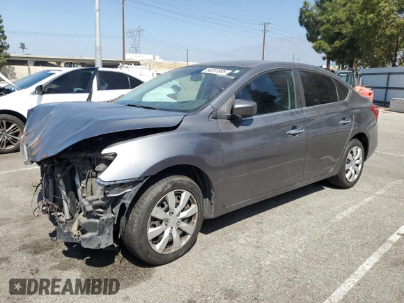 2018 Nissan Sentra S with VIN 3N1AB7AP9JY326568, listed as a Copart auction lot 54091895 with 131,708 mi miles and Salvage Title. Bid and sale history available at carsss.com. Image 1.