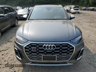 2023 Audi SQ5 Premium Plus with VIN WA1B4AFYXP2083588, listed as a Copart auction lot 63688874 with 16,405 mi miles and Salvage Title. Bid and sale history available at carsss.com. Image 5.
