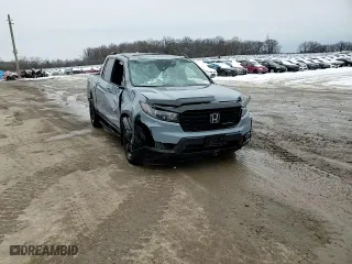 2023 Honda Ridgeline Black Edition with VIN 5FPYK3F89PB025140, listed as a Copart auction lot 85567774 with 24,540 mi miles and Non Repairable. Bid and sale history available at carsss.com. Image 13.